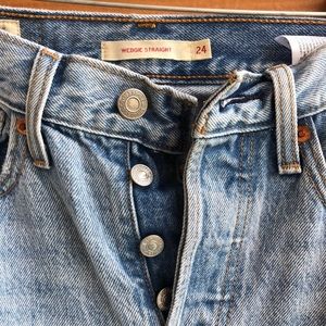 Levi's Jeans - Levis Premium Wedgie Straight Levi's Jeans - Levis Premium Wedgie Straight